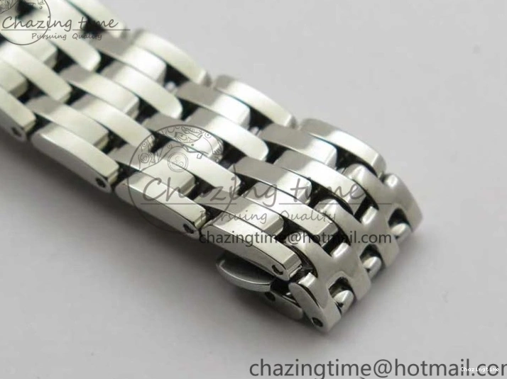 0425 De Ville Prestige Quartz 27.4 mm SS ZF 1:1 Best Edition White Dial on SS Bracelet Jap Quartz Practical 7905